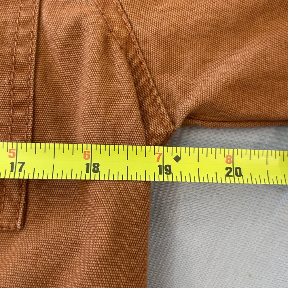 Universal Thread Women's S Anorak Utility Jacket Cargo Pockets Drawstring Rust - Picture 8 of 10